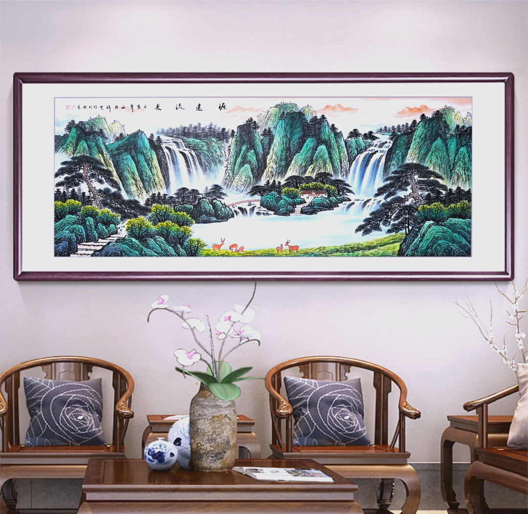 客厅字画风水