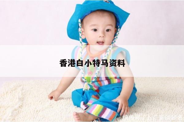 香港白小特马资料