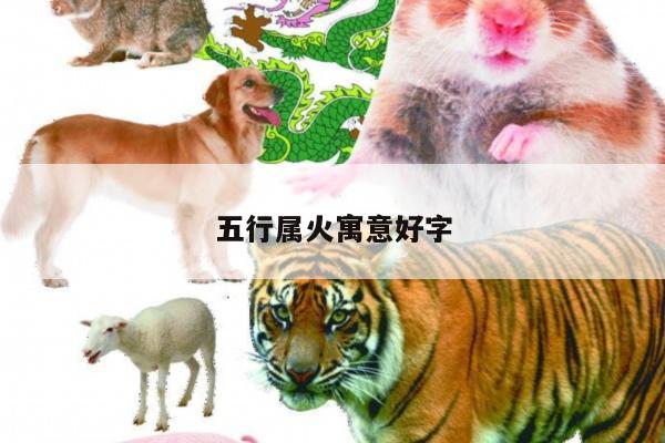 五行属火寓意好字